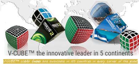 com/ V Cubes έχει εδραιωμένη πατέντα και (Trade Mark) σε 52 χώρες, με τεχνολογία που προστατεύεται από