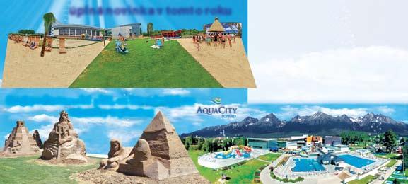 SLUŽBY So vstupenkou AQUA packet si užijete celý akvapark a jeho atrakcie: 3 vonkajšie termálne bazény, Blue Diamond s teplotou vody 30-38, tobogány Blue Sapphire 3 rodinné bazény