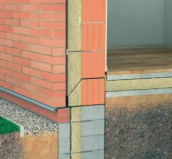 Naudojamos vienasluoksniam ar daugiasluoksniam šilumos ir vėjo izoliacijos sluoksniui vėdinamų fasadinių sienų konstrukcijose įvairios paskirties pastatuose.
