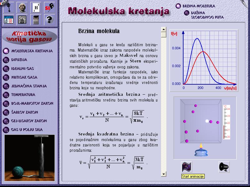Методологија научног истраживања Иако је кретање молекула гаса веома неуређено, ипак постоје одређени закони тог кретања, односно нека правилна расподела молекула по брзинама.