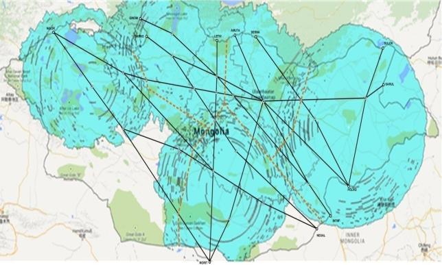 Switch 1 Switch 2 ADS-B Recievers МЭДЭЭЛЭЛ, ХОЛБООНЫ САЛБАРЫН ХӨГЖИЛД БИДНИЙ ГҮЙЦЭТГЭХ ҮҮРЭГ-2016 сараас ADS-B системийн илрүүлэлтийн мэдээллийг