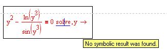 f ( v) 0 solve, v 0.794809477890 0.00000984.7744888887e-9 0.77477904404874.7744888887e-9 Ko b rekao da se ovoga vukao? Dao nam je čak tr rešenja. Kako to da provermo?