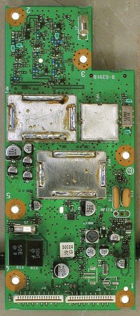 MAIN-B UNIT (IC-PCR only) TOP VIEW BOTTOM VIEW HF filter circuits ATT circuits