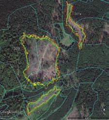 najrozšírenejšou pomôckou pre operatívne určovanie polohy v lese ručné GIS GNSS prijímače, pre účely porovnania bol použitý aj prístroj Trimble Nomad 00GLE.
