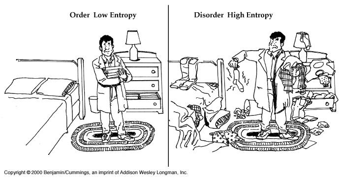 Entropija Entropija je