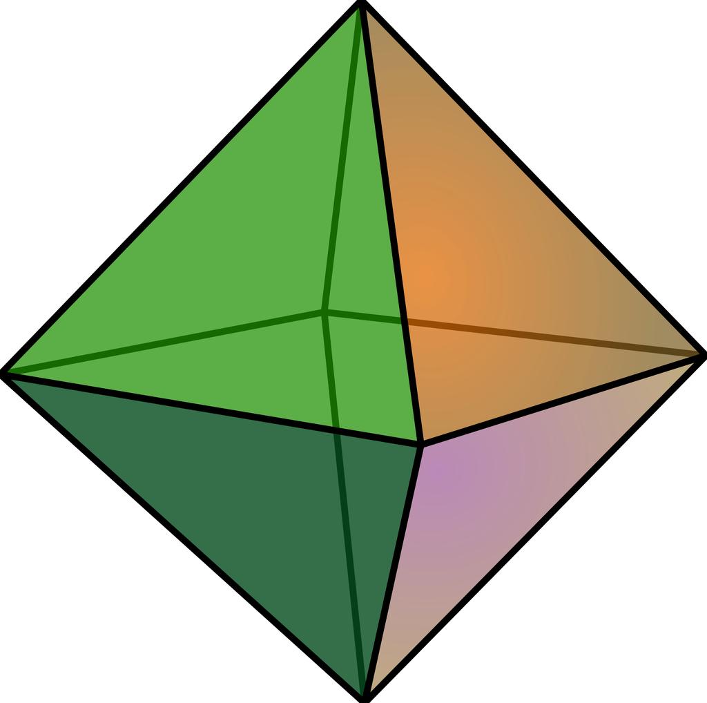 40 Σ 3.5: Η κυρτή θήκη του «πολυδιάστατου» σταυρού στα αριστερά δίνει το σταυρωτό πολύτοπο (cross-polytope) στα δεξιά. Θέτουμε μ 1 = μ 2 μ 3 μ οπότε τα μ 1, μ 2,, μ δεν είναι όλα μηδέν και ισχύει (3.