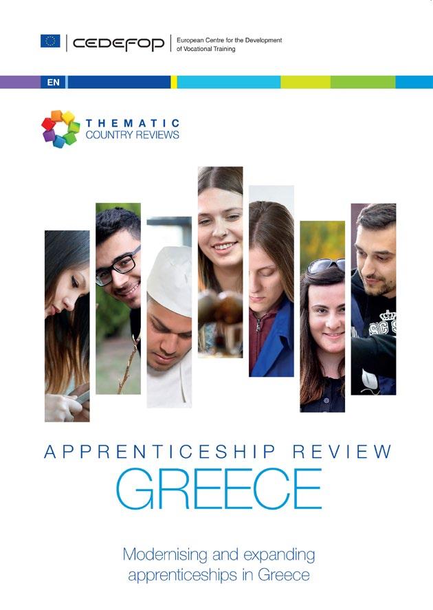 Συνοπτική ΠΑΡΟΥΣΊΑΣΗ Επισκόπηση της μαθητείας ΕΛΛΑΔΑ Εκσυγχρονισμός και επέκταση των προγραμμάτων μαθητείας στην Ελλάδα Μπορείτε να κατεβάσετε την έκθεση εδώ: www.cedefop.europa.
