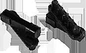 311-00-044-00 Μαύρο Black 311-14-245-03 Μαύρο Black 311-14-254-03 Μαύρο Black Τάπα μπινιού M14244 End cap for M14244 sash invertion