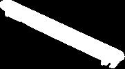 610-19-638-03 Μαύρο Black 610-19-638-11 Ασημί Silver Τάπα οβαλίνας M9336 End cap for adjustable shutter blind M9336 Τάπα οβάλ για