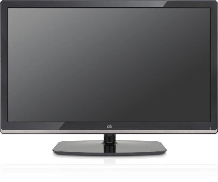 OLE 244 B-D4S 23,6 Zoll LED-TV mit 3-in-1 Tuner für DVBT MPEG2, DVBT MPEG4 und DVB C // 23.