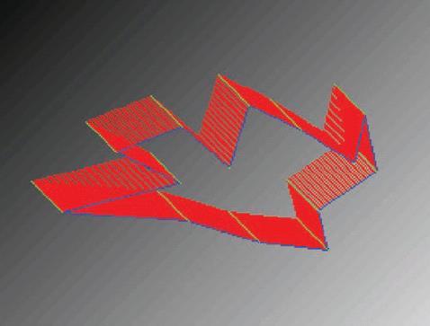 Energia externa (2) forta actioneaza in directia gradientului nivelului de gri Ex.