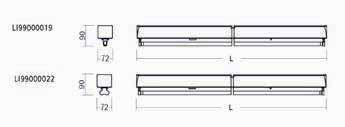 în șina de montaj Material: tablă de oţel Culoare: RAL 9003 alb signal DESCRIERE LxBxH mm STOC STORE COD COMANDĂ 166 Inserturi de iluminat EVG Insert DM 1x28W ECG 1189x72x90 LI99000013 Insert DM