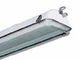 Corpuri de iluminat pentru interior w Corpuri de iluminat cu difuzor protecţie la umiditate, gama BETA ICE IP65 LI1ICE5534 Carcasă din aluminiu Vopsit cu pulberi: alb Difuzorul lămpii realizat din