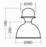 (HST) și vapori de ioduri metalice MT (HIT) Soclu lampă: E40 Livrat fără lampă 229 DESCRIERE STOC STORE COD COMANDĂ Corpuri de iluminat Scup AL 1x250W HS/HI IP23 E40M Scup AL 1x400W HS/HI IP23 E40M