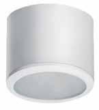 Corpuri de iluminat pentru interior w Corpuri de iluminat cu montaj aparent tip downlight, gama SAGON ARM 292 LI90000056 Carcasă din metal acoperit cu zinc Reflectoare din aluminiu oglindat Difuzor