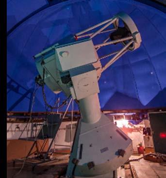 Ο θόλος στο Αστεροσκοπείο Κρυονερίου Το τηλεσκόπιο 1.