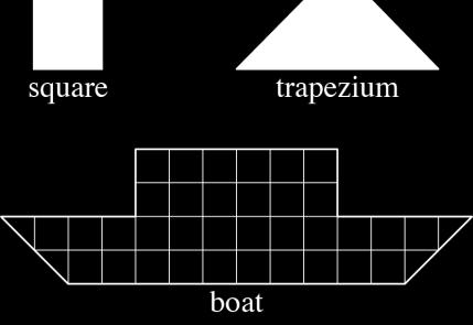 10. Albert fills the grid with these five figures: Ο Αντρέας γεμίζει το πλέγμα με αυτές τις πέντε φιγούρες:,,,, Each figure appears exactly once in every column and every row.