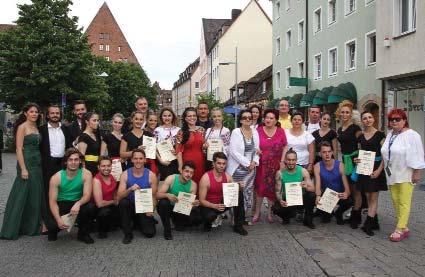 Invitat special al ediţiei 2016 a Festivalului ROMA- NIMA SOMMERFEST de la Nürnberg, Germania, teatrului care poartă numele marii actriţe Guest Star al acestui spectatori prezenţi în Piaţa Centrală a