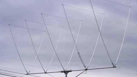 Elektronika, Vijesti iz HRS-a teorija, gradnje Radioamateri grade piramidne antene za niža KV područja, ponajprije za 80-metarsko.