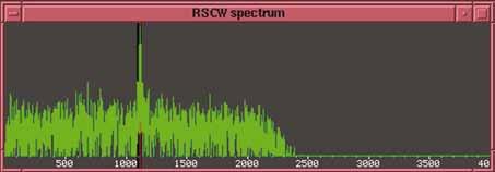 Digital sa samim sobom (ili približno istim signalom generiranim unutar dekodera) i čime se dobiva signal frekvencije blizu 0 Hz, i drugi, koji se miješa s generiranim signalom pomaknutim za 90 C.