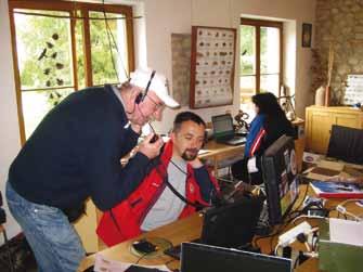 U ekipi RK HFF su bili Anica, 9A7SSY, Marijan, 9A1MB, Franjo, 9A2MF, Daki, 9A2WJ, Drago, 9A6NDD, i Emir, 9A6AA, a pridružio se i Ivan, 9A6Z, iz Radiokluba Karlovac.