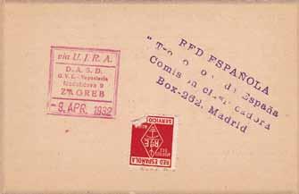 slika 14; amater pozdravlja novo Udruženje radioamatera; QSL karta nažalost nije stigla preko UJRA-e, nego preko Radiowelta Wien). Ovdje treba napomenuti da je već u srpnju 1927.