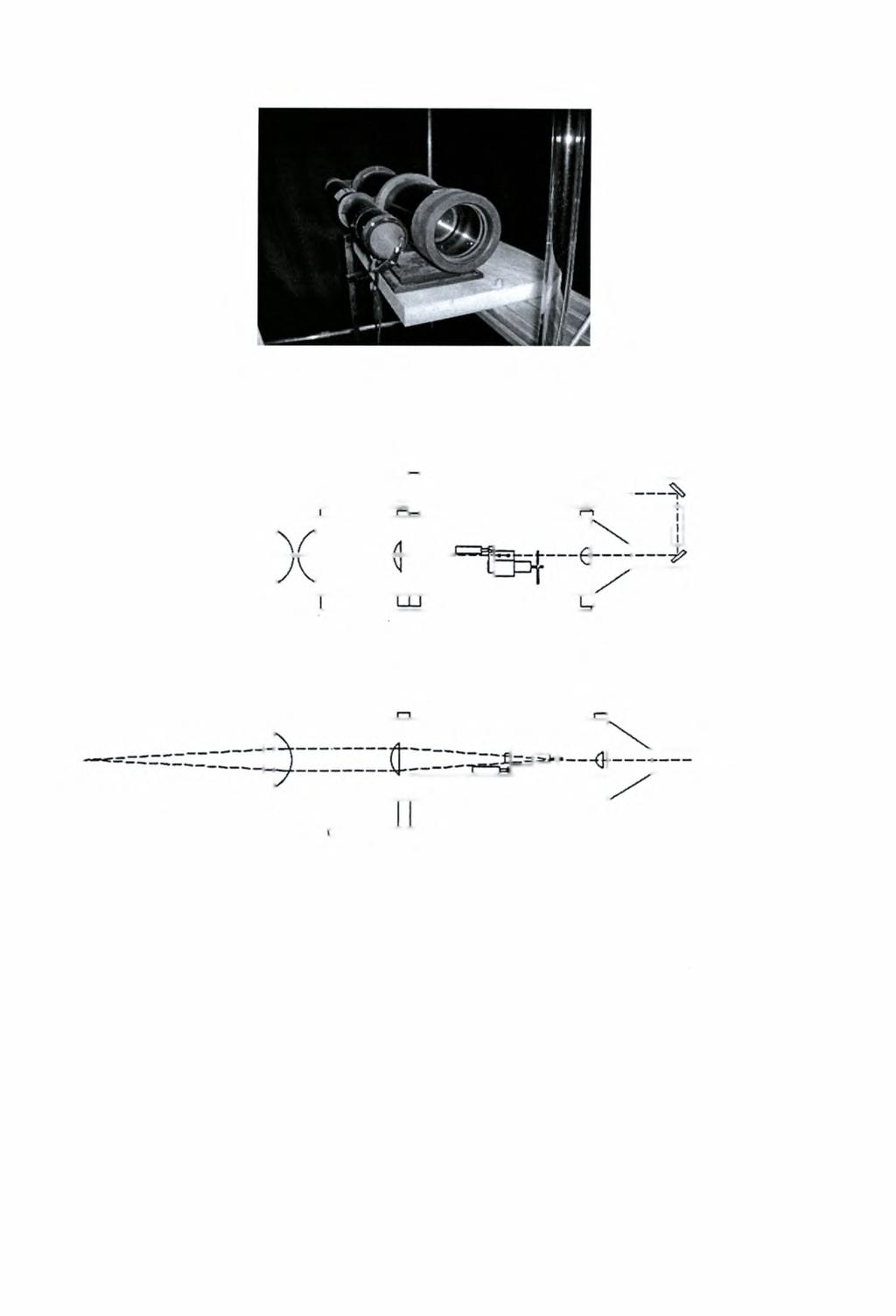 Σχήμα 3-1: Πομπός δέσμης Laser (Μοντέλο ΧΤΜ - 1100) Σχήμα 3-2: Οπτικό διάγραμμα πομπού δέσμης Laser