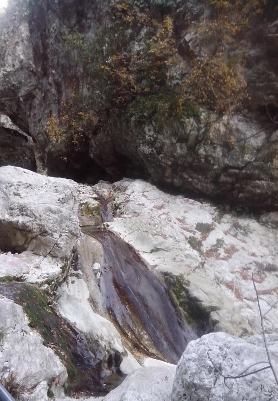 Για την άφιξη στον προορισμό απαιτείται μια εικοσάλεπτη πεζοπορία μέσα στην άγρια φύση.