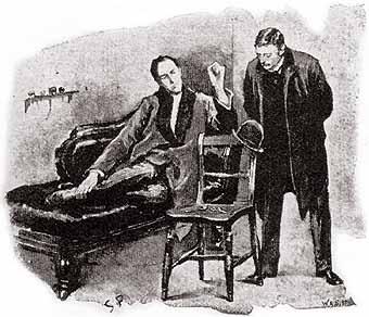 Arthur Conan Doyle Η Περιπέτεια του Γαλάζιου Γρανάτη Είχα επισκεφθεί το φίλο μου, τον Σέρλοκ Χολμς, το δεύτερο πρωινό κατόπιν των Χριστουγέννων, με την πρόθεση να του ευχηθώ τις ευχές της περιόδου.