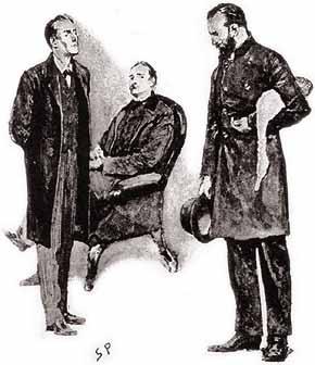 Arthur Conan Doyle «Ορίστε το καπέλο σας, τότε, και ορίστε το πουλί σας,» είπε.