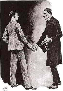 Arthur Conan Doyle εμπιστεύομαι. Σηκώθηκε καθώς τελείωσε. Θα σας περιμένω, τότε, στο Εϊφορντ στις 11:15.» «Ασφαλώς και θα είμαι εκεί.» «Και ούτε κουβέντα σε κανέναν.