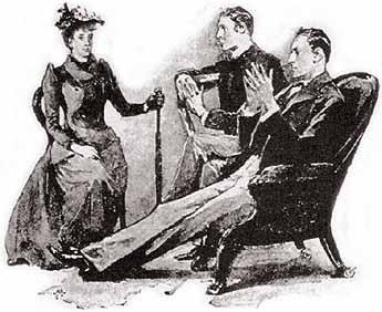Arthur Conan Doyle μήνες. Υπάρχει κάτι ξεχωριστά πρωτότυπο σχετικά με μερικά από τα χαρακτηριστικά του. Αν βρεθείτε σε αμφιβολία ή κίνδυνο» «Κίνδυνο!