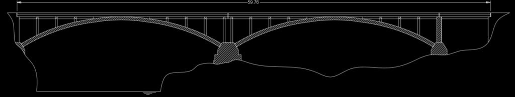 Σχήμα 1. Αρχιτεκτονική αποτύπωση της γέφυρας του Βενέτικου Σχήμα 2.