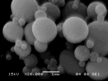 33 Caracterizarea morfologica obtinuta prin microscopie electronica de baleaj Din imaginele SEM se poate observa ca probele preparate prin metoda sol gel au