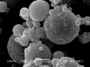 galiu, in care nanocristalitele par a fi acoperite, iar dupa