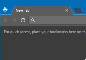 Google Chrome πρόγραμμα για να μπείτε στο μενού και θα επιλέξετε New Incognito Window όπως φαίνεται στην