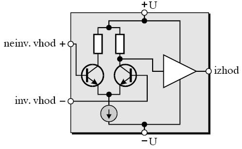 Tranzistorji so povezani med seboj