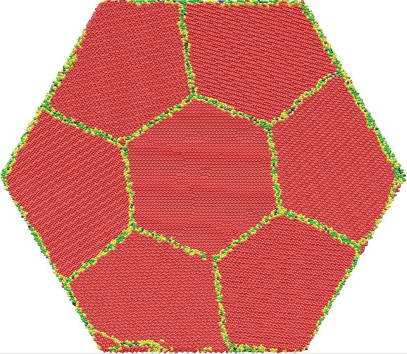 Simulation of recrystallization under irradiation ICTP/IAEA