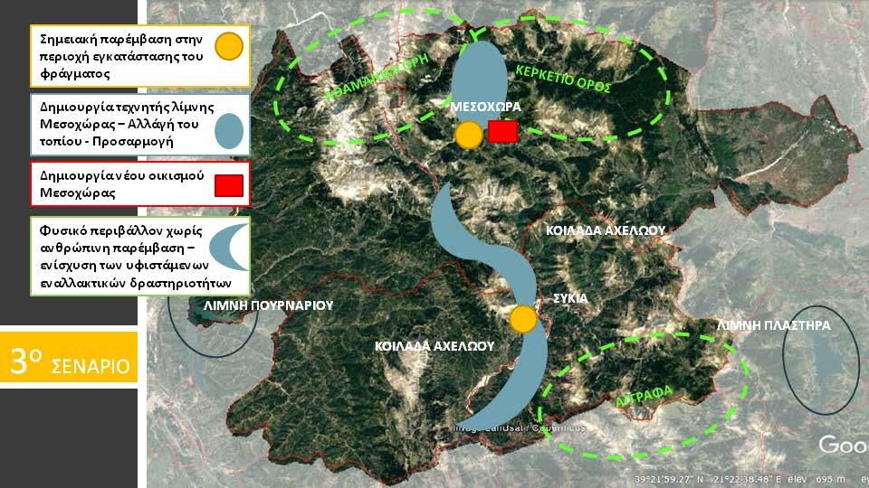 3ο Σενάριο: Η λειτουργία του φράγματος της
