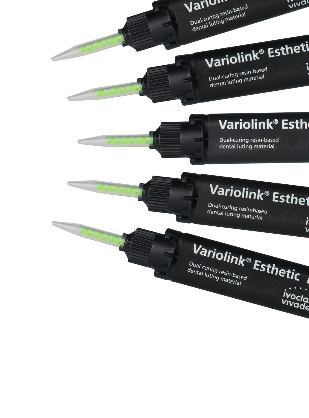 Variolink Esthetic 2 x Variolink Esthetic LC Refill, 2 γρ. έκαστη (έκαστη 39.65 ) + 1 x SpeedCEM Plus Sample Pack transparent, 2.5 γρ. (αξίας 34.