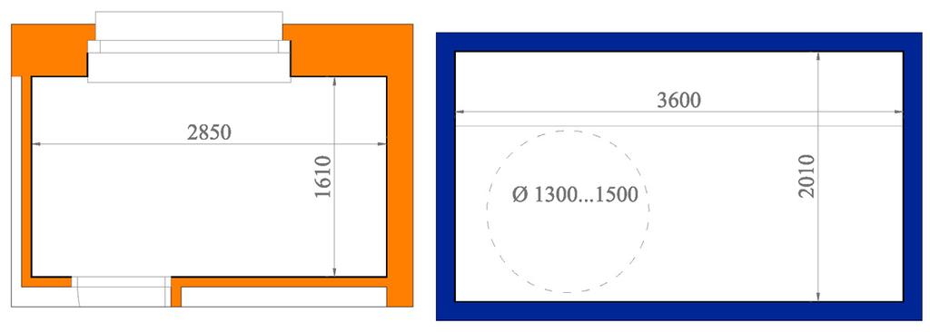 1-317 4,6m 2 RT 7,2m 2