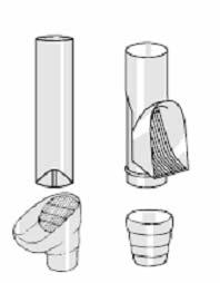 Anexa VII.6 Burlane şi jgheaburi cu accesorii pentru captarea apelor meteorice. Fig. 7.24.
