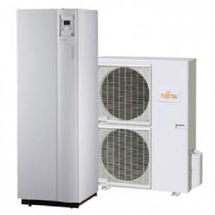 Alféa Excellia DUO Αντλία θερμότητας τύπου split με ενσωματωμένο boiler για θέρμανση και ψύξη με ψυκτική απόδοση από 9,8 έως 13,5 kw και θερμαντική απόδοση από 10,8 έως 15,17 kw αέρος-νερού.