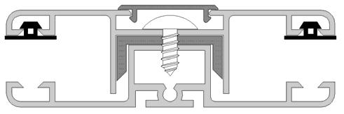 Profile de aluminiu Imbinare Aliaj aluminiu 6060 (UNI EN 573-3) Toleranta UNI 3879 Anodizare 15 μ Supraf. Greut.