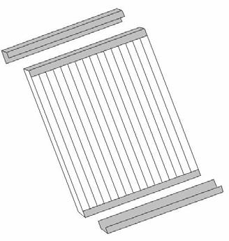 marginea superioara, cu scopul de a asigura ventilarea si de a evita condensarea aerului. Banda ar trebui protejata de expunerea directa la conditii atmosferice, pentru a preveni transpiratia.