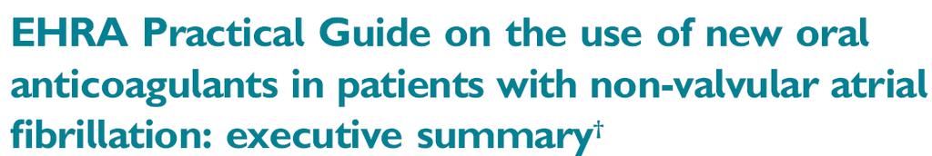 In pts with AF > 48h duration or of unknown initiation oral anticoagulation should have been given for at least 3 weeks prior to C/V OR TEE should be performed to r/o LAT No prospective data