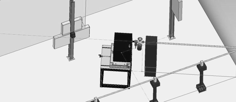 Слика 3. Монтажа масеног спектрометра LTQ XL (Thermo Scientific) на DESIRS линију SOLEIL синхротронског постројења спектрометра (слика 5, десно).