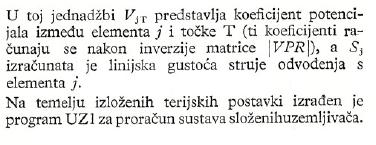 PRORAČUN MREŽASTOG UZEMLJIVAČA - 7 Praktična primjena nema realnih