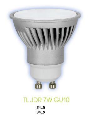 003418-003419 ΛΑΜΠΣΗΡΑ LED TL JDR 7W GU10 3000K-4000K