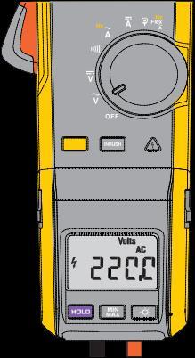Cleşte ampermetric True-rms cu